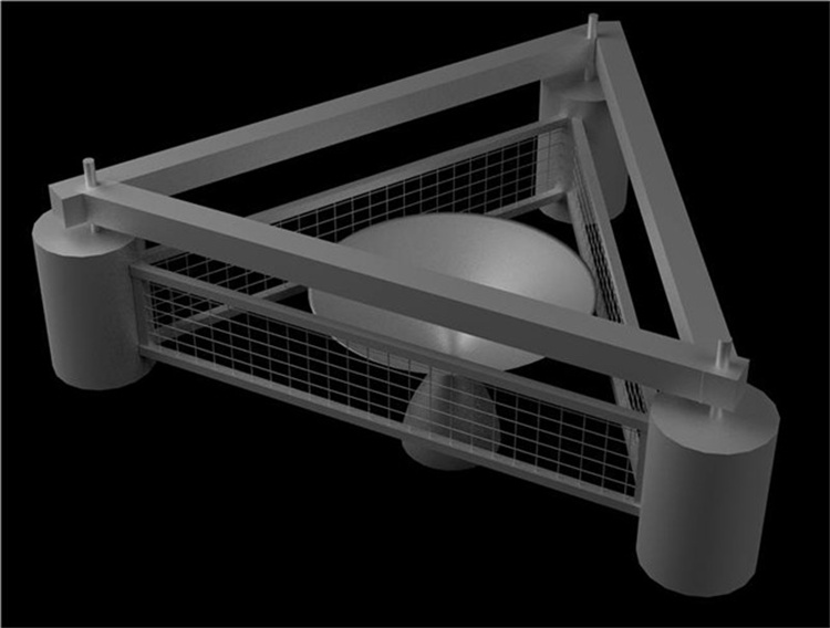 分布式水面漂浮物清理筏